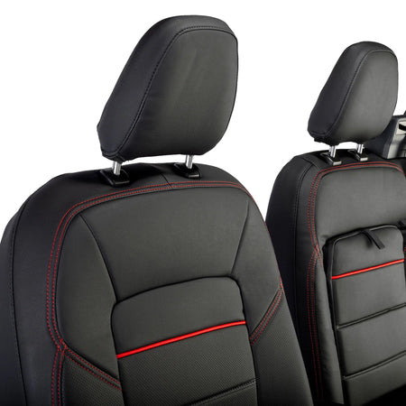 Ford Transit Custom Seat Covers Tailored Leatherette (2023+) UK Custom Covers