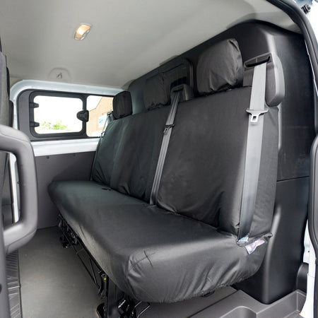 Ford Transit Van (Inc E-Transit) Tailored PU Seat Covers - UK Custom Covers