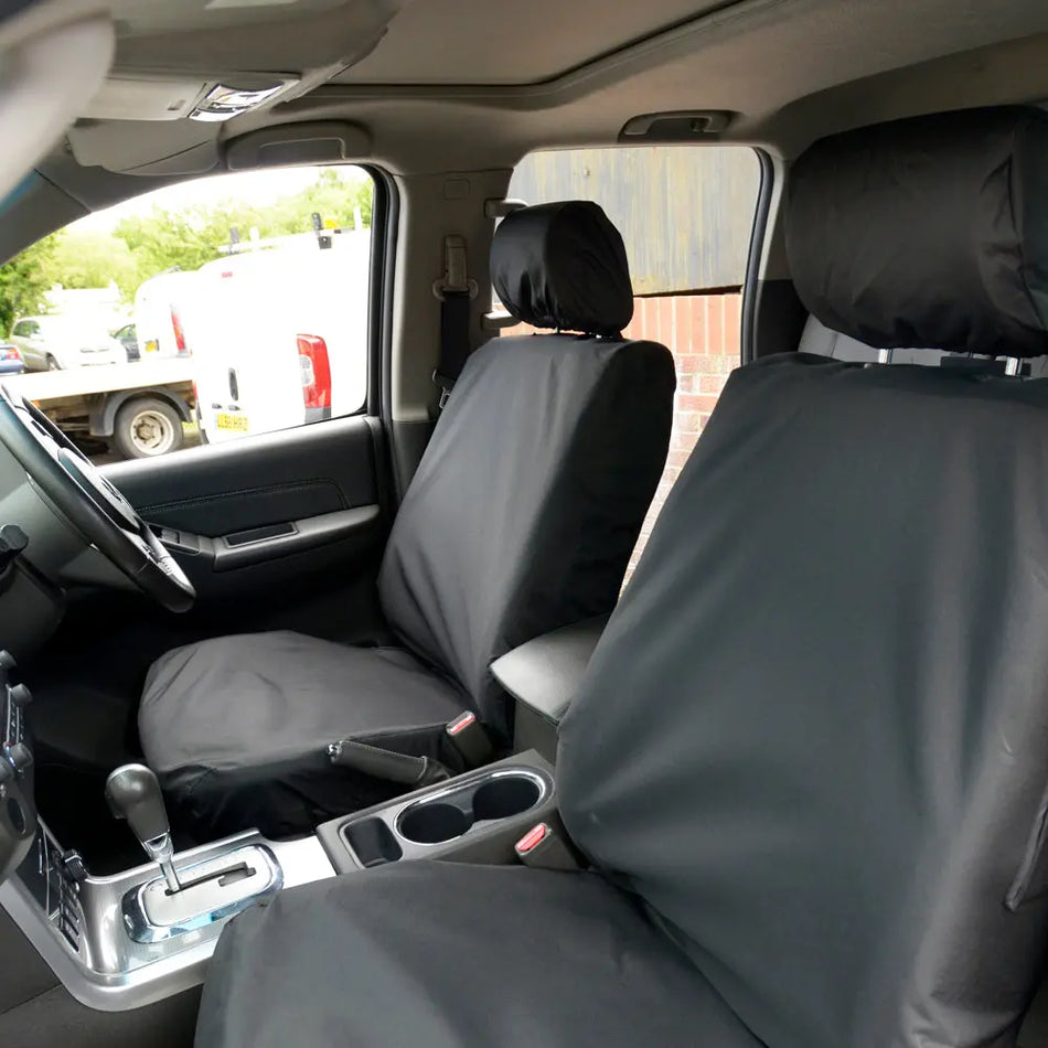 Fits Nissan Navara Tailored PU Seat Covers - UK Custom Covers