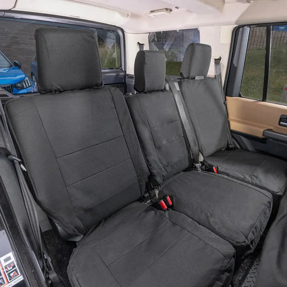 Tailored Waterproof Seat Covers For Land Rover Discovery Sport (2014+) – Black, 600 Denier
