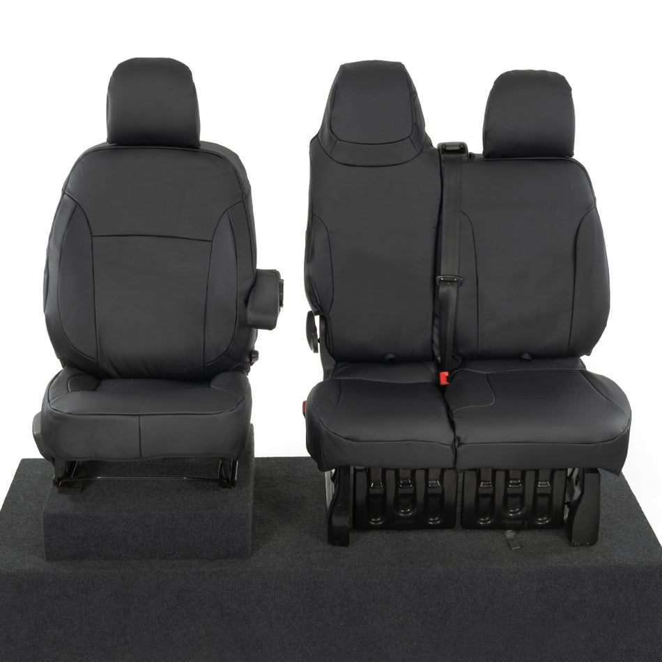 Vauxhall Opel Vivaro Sportive Leatherette Front Seat Covers (2014-2019)