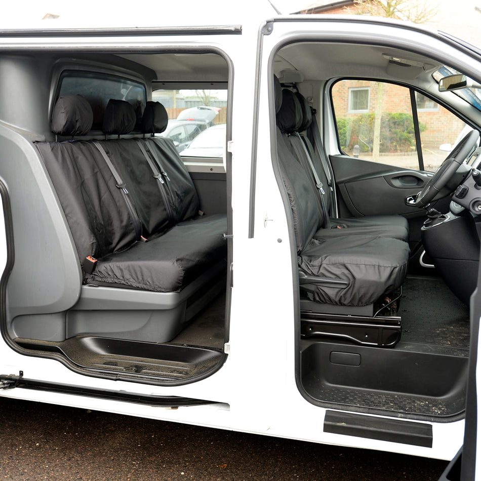 Renault Trafic Crew Van Seat Covers (2014 Onwards)