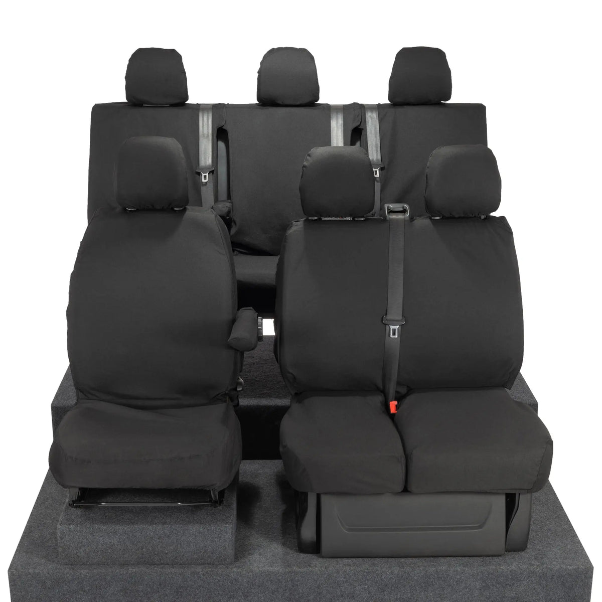 Renault Trafic Seat Covers Cotton-Backed PU UK Custom Covers