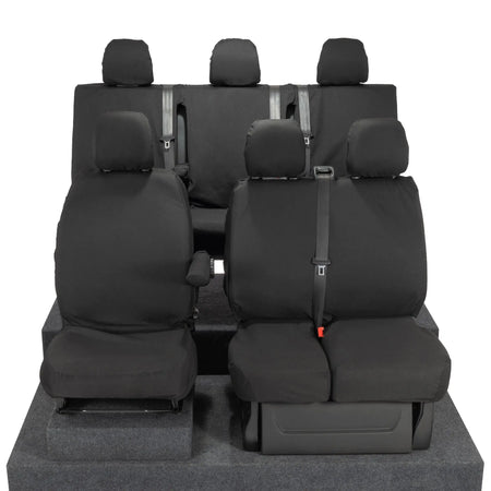 Renault Trafic Seat Covers Cotton-Backed PU UK Custom Covers