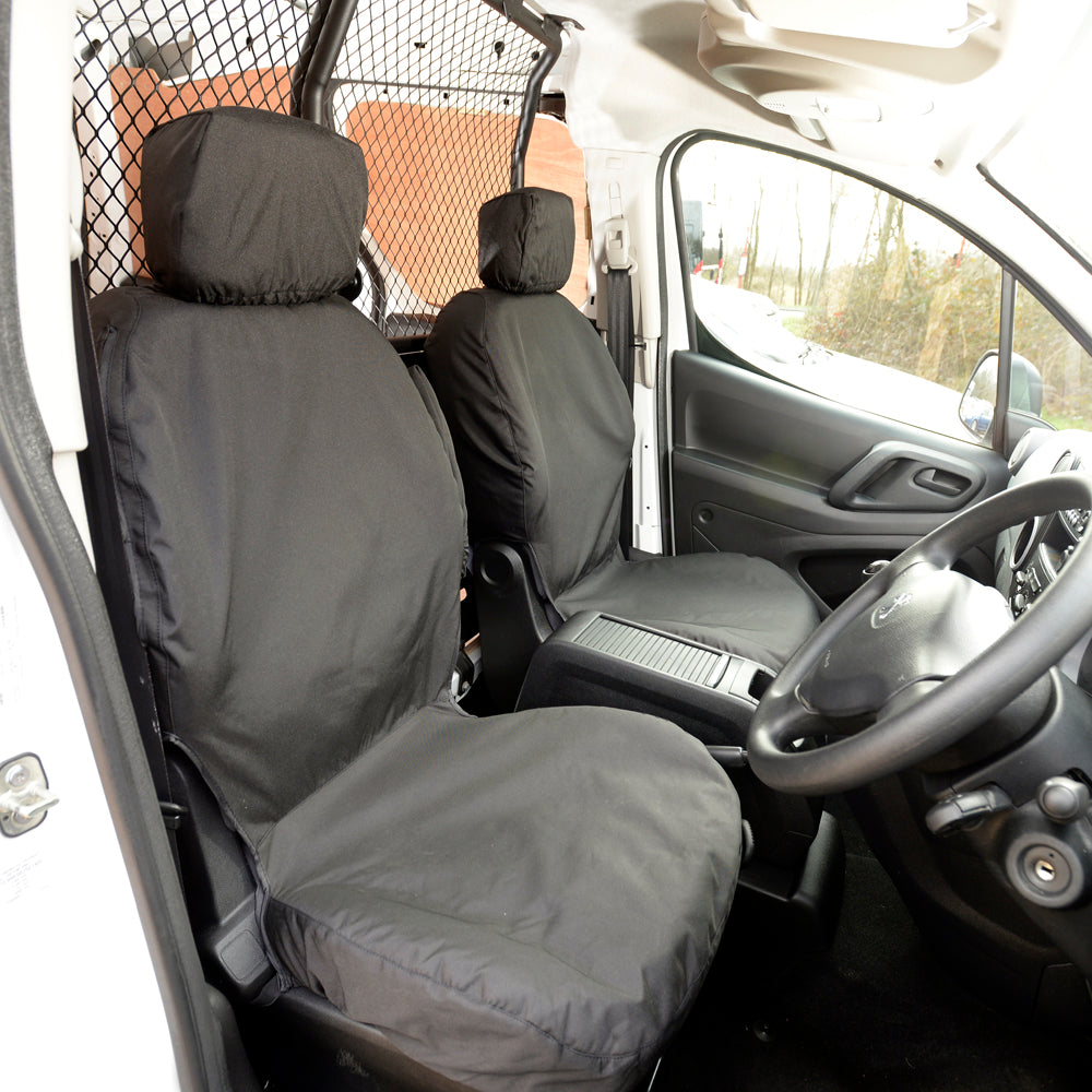 Fiat Doblo Tailored PU Front Seat Covers (2022 Onwards) - UK Custom Covers