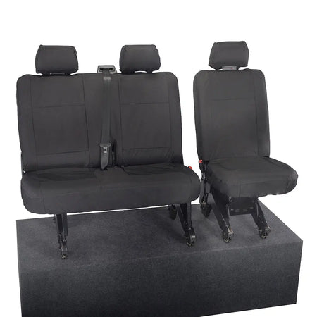 VW T6 / T6.1 Kombi Tailored PU Seat Covers (2015 Onwards) - UK Custom Covers