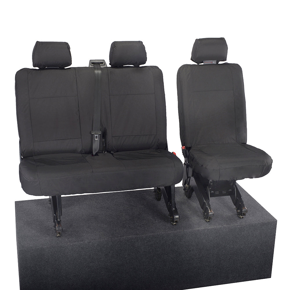 VW T5 / T5.1 Transporter Tailored PU Seat Covers (2003-2015) - UK Custom Covers