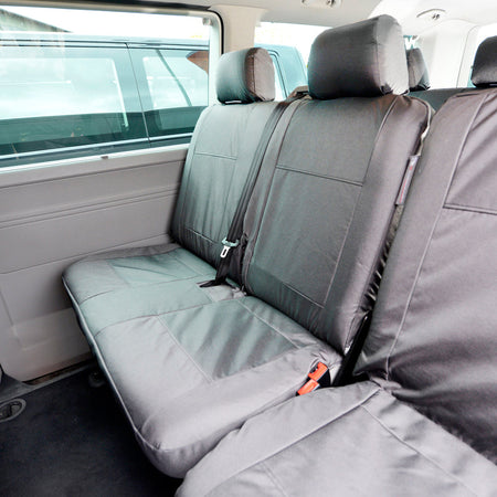 VW T5 / T5.1 Transporter Tailored PU Seat Covers (2003-2015) - UK Custom Covers