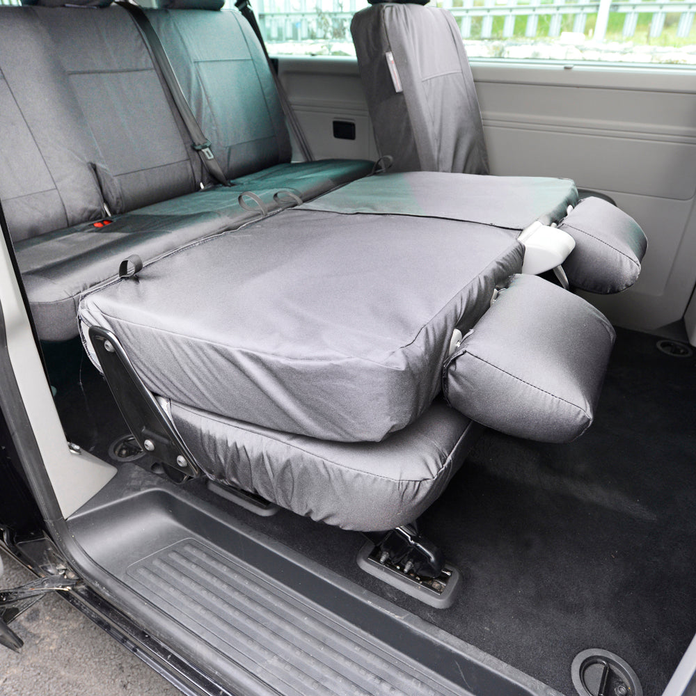 VW T5 / T5.1 Transporter Tailored PU Seat Covers (2003-2015) - UK Custom Covers