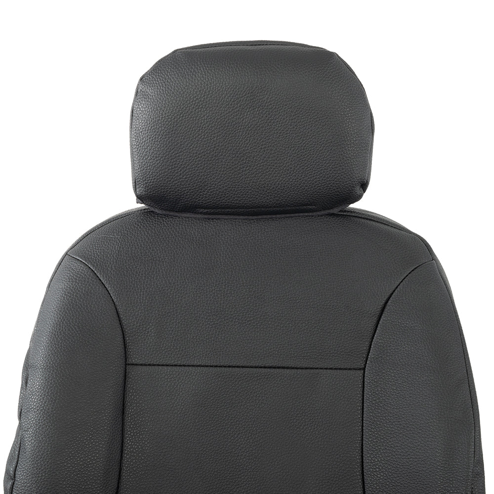 Peugeot Partner Tailored Leatherette Seat Covers - Black - UK Custom Covers