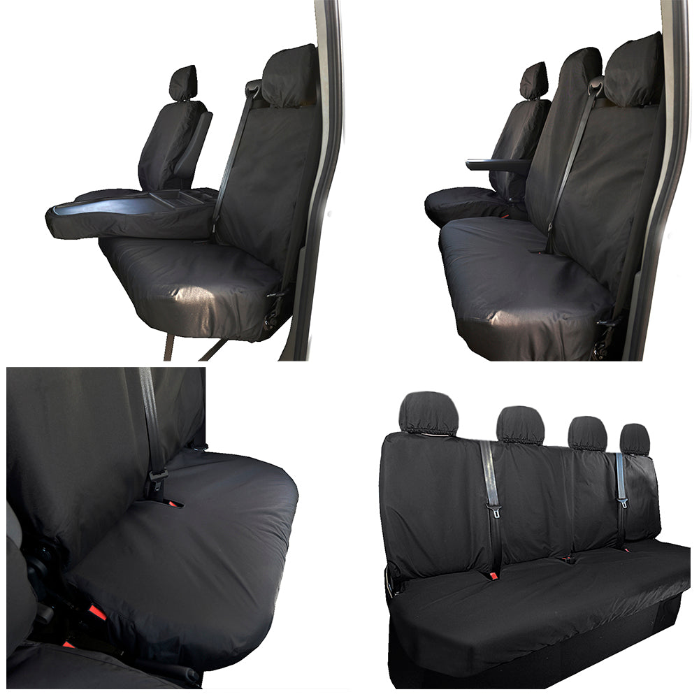 Fits Nissan Interstar Tailored PU Seat Covers (2021 Onwards) - UK Custom Covers