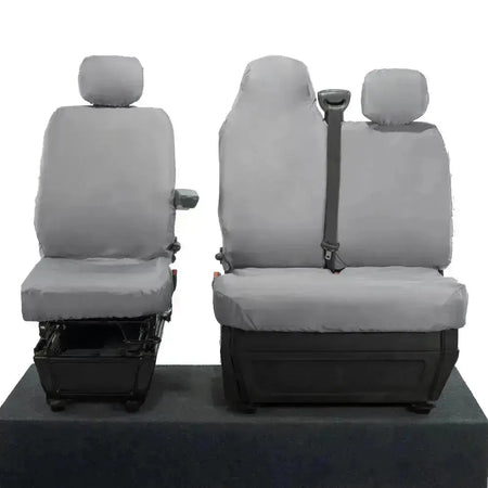 Renault Master ZE Seat Covers Cotton-Backed PU 2018+ UK Custom Covers