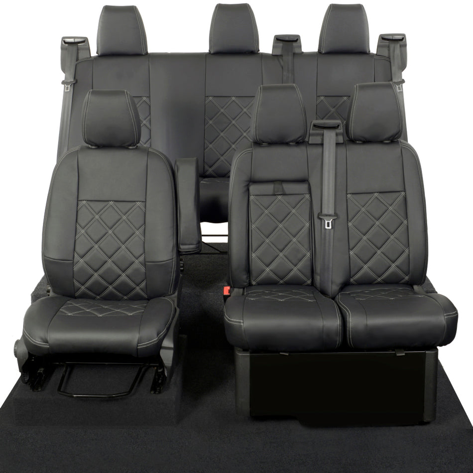 Ford Transit Custom Leatherette Seat Covers (2013-2023)