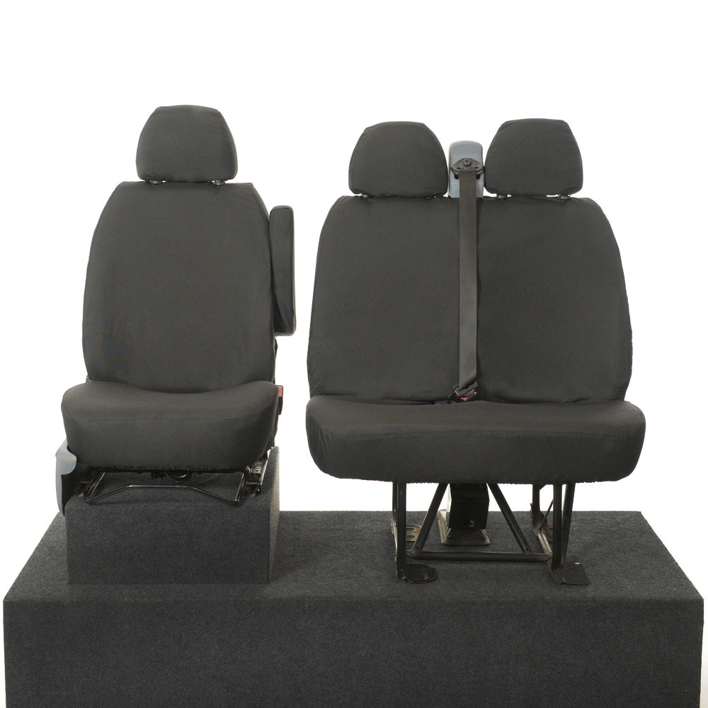 Ford Transit Van (Inc E-Transit) Tailored PU Seat Covers - UK Custom Covers