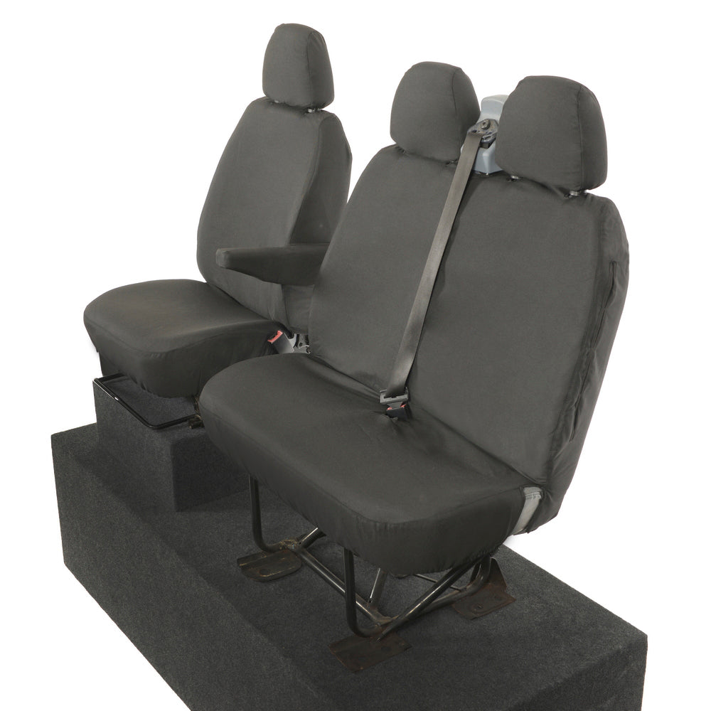 Ford Transit Van (Inc E-Transit) Tailored PU Seat Covers - UK Custom Covers