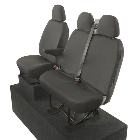 Ford Transit Van (Inc E-Transit) Tailored PU Seat Covers - UK Custom Covers