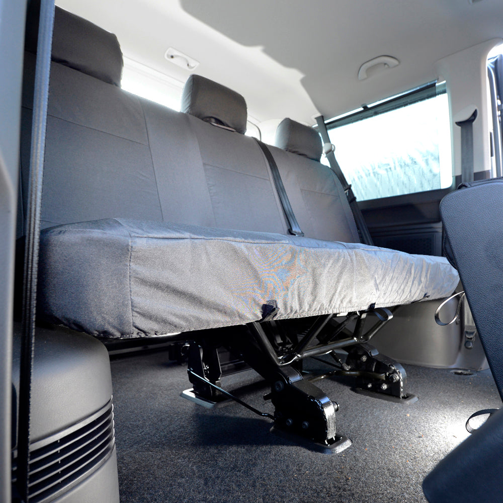 VW T6 / T6.1 Transporter Tailored PU Seat Covers (2015 Onwards) - UK Custom Covers