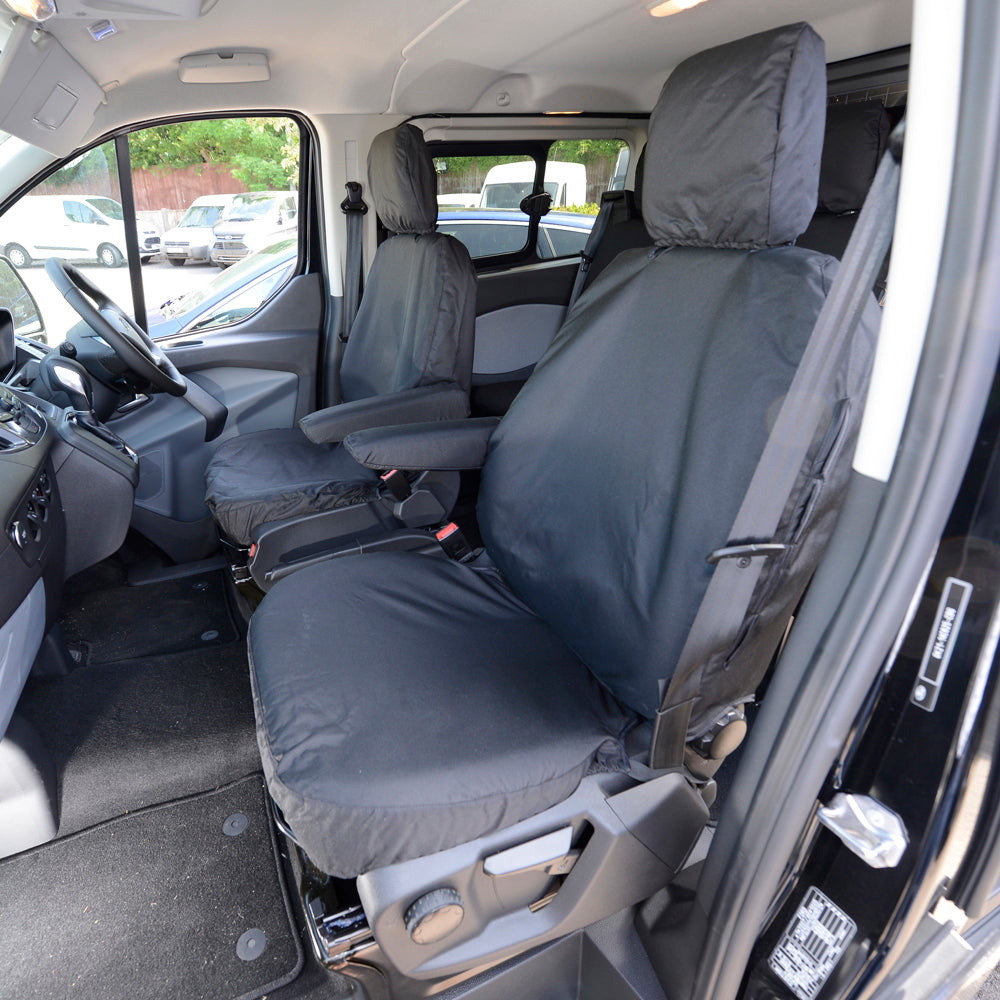 Ford Transit Van (Inc E-Transit) Tailored PU Seat Covers - UK Custom Covers