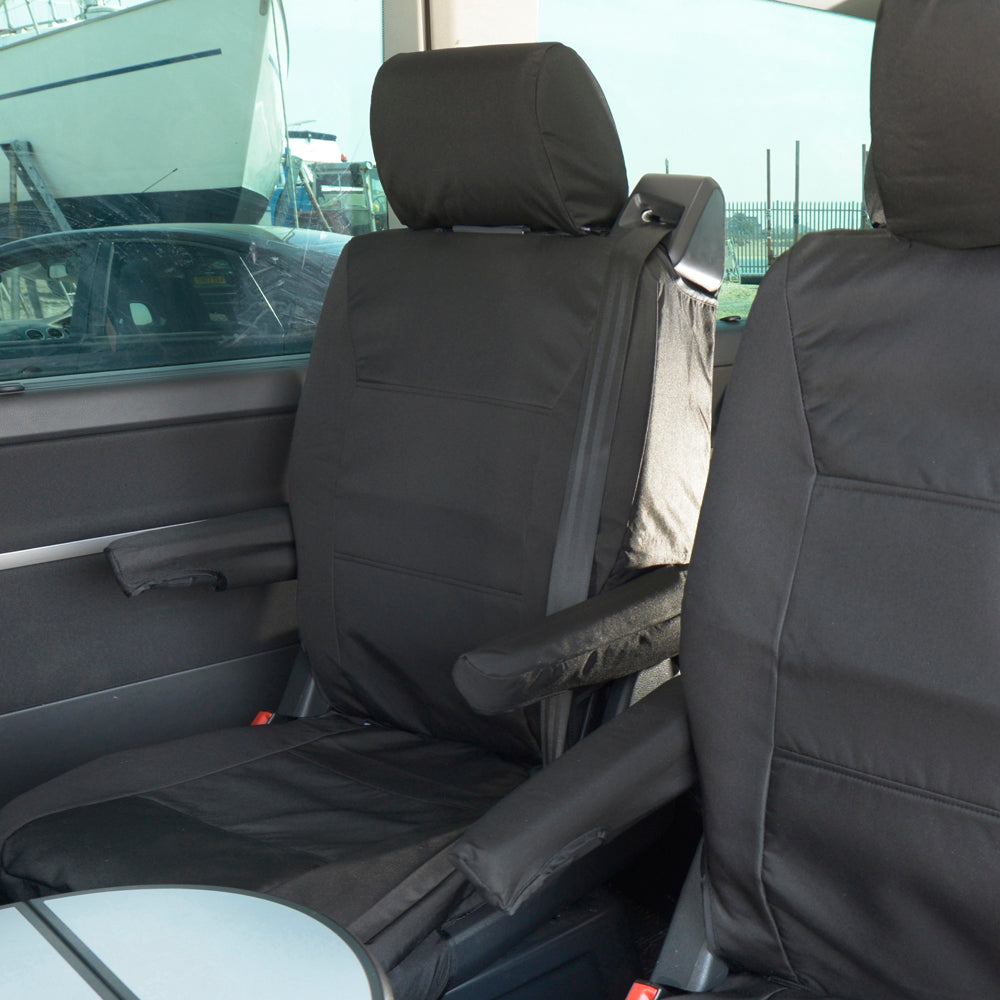 VW T6 / T6.1 Caravelle Tailored PU Seat Covers (2015 Onwards) - UK Custom Covers