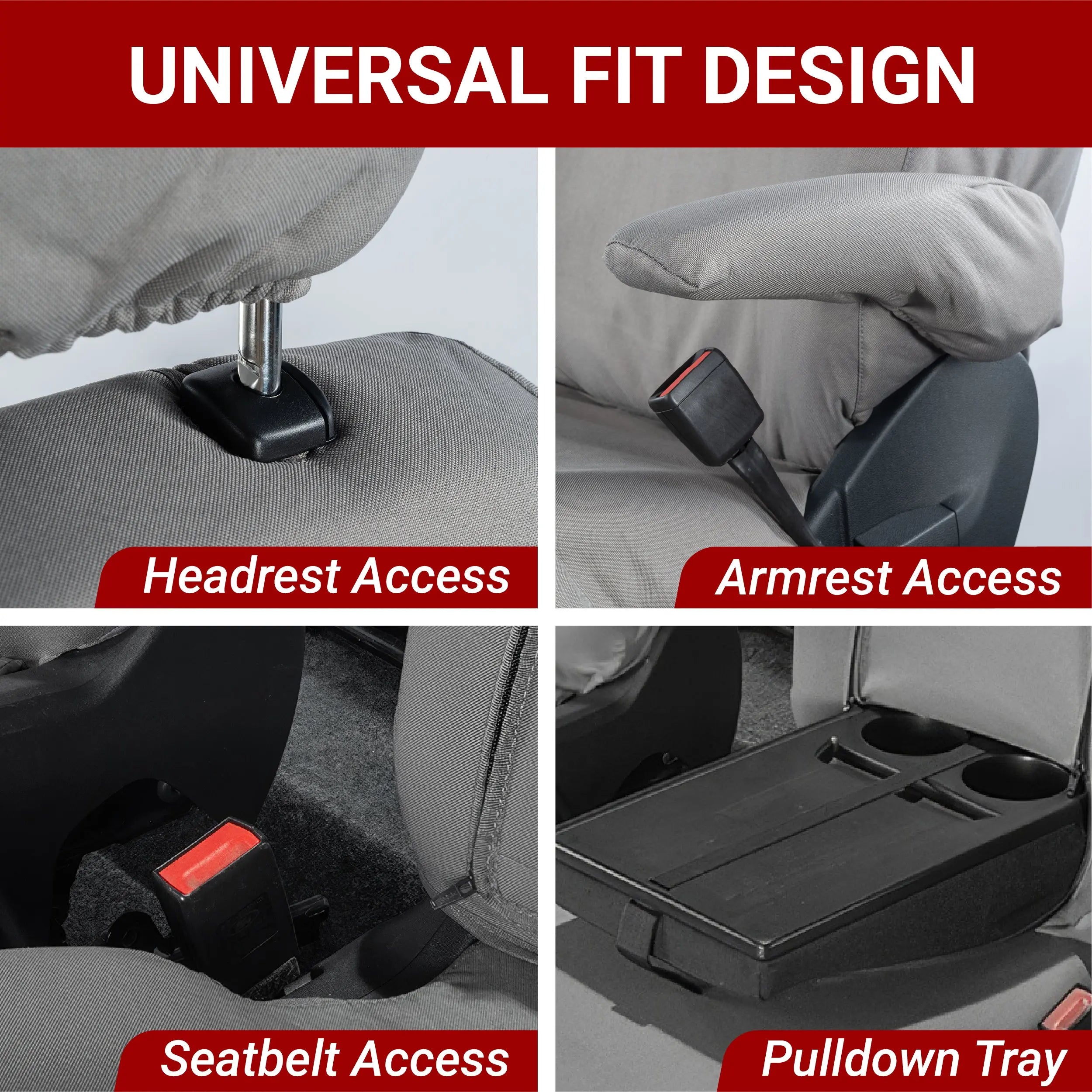 Ford Transit Custom Seat Covers Cotton-Backed PU UK Custom Covers