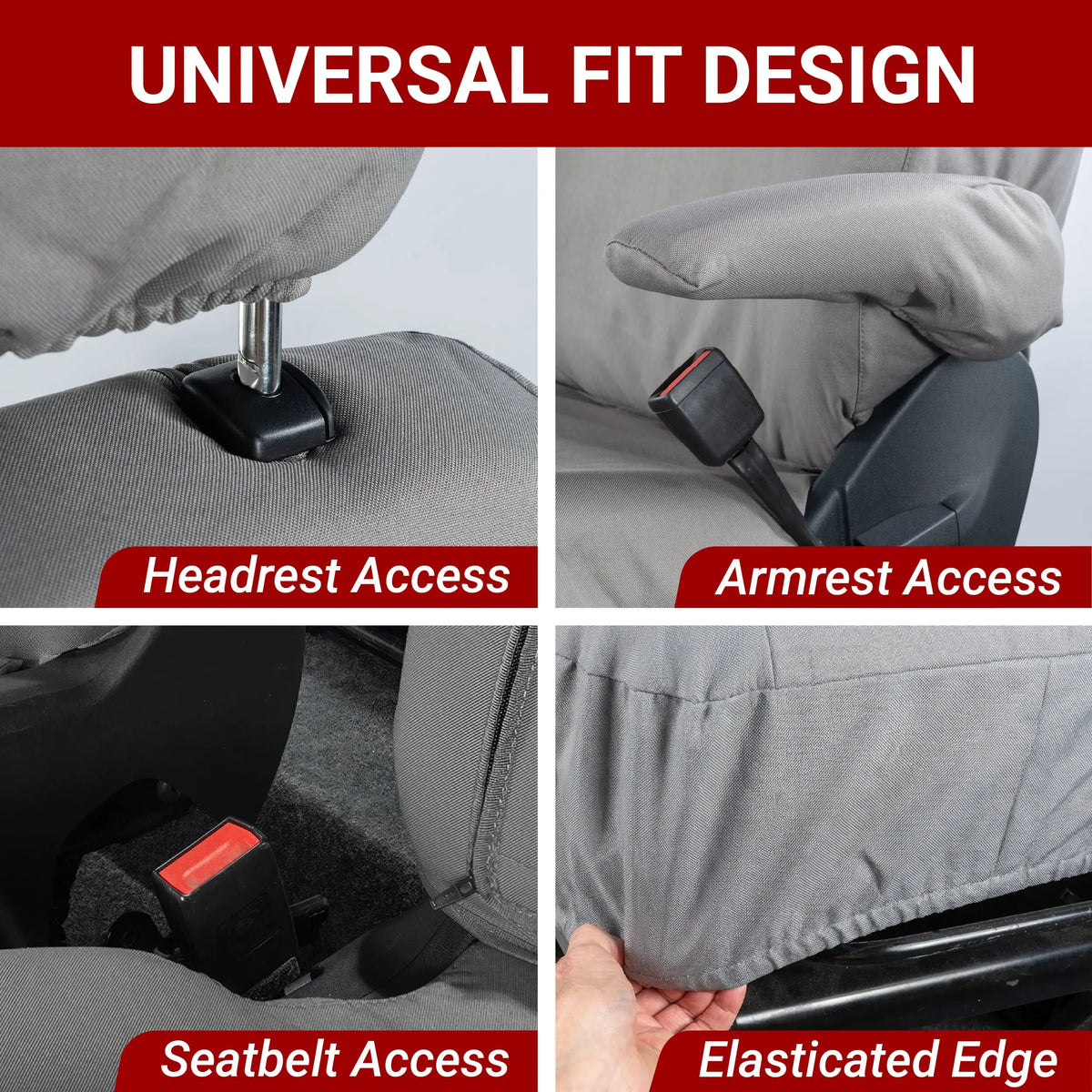 Ford Transit Custom Seat Covers Cotton-Backed PU UK Custom Covers