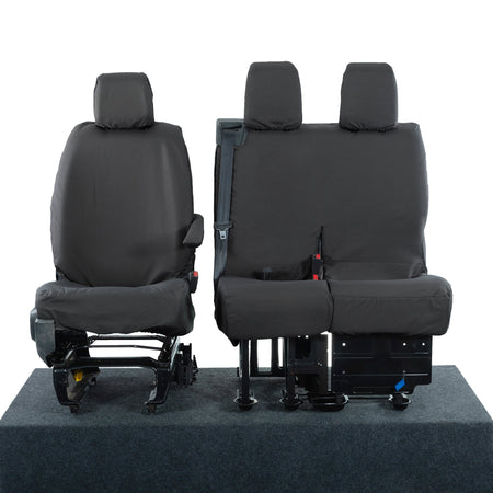 Citroen Dispatch Seat Covers Cotton-Backed PU 2007+ UK Custom Covers