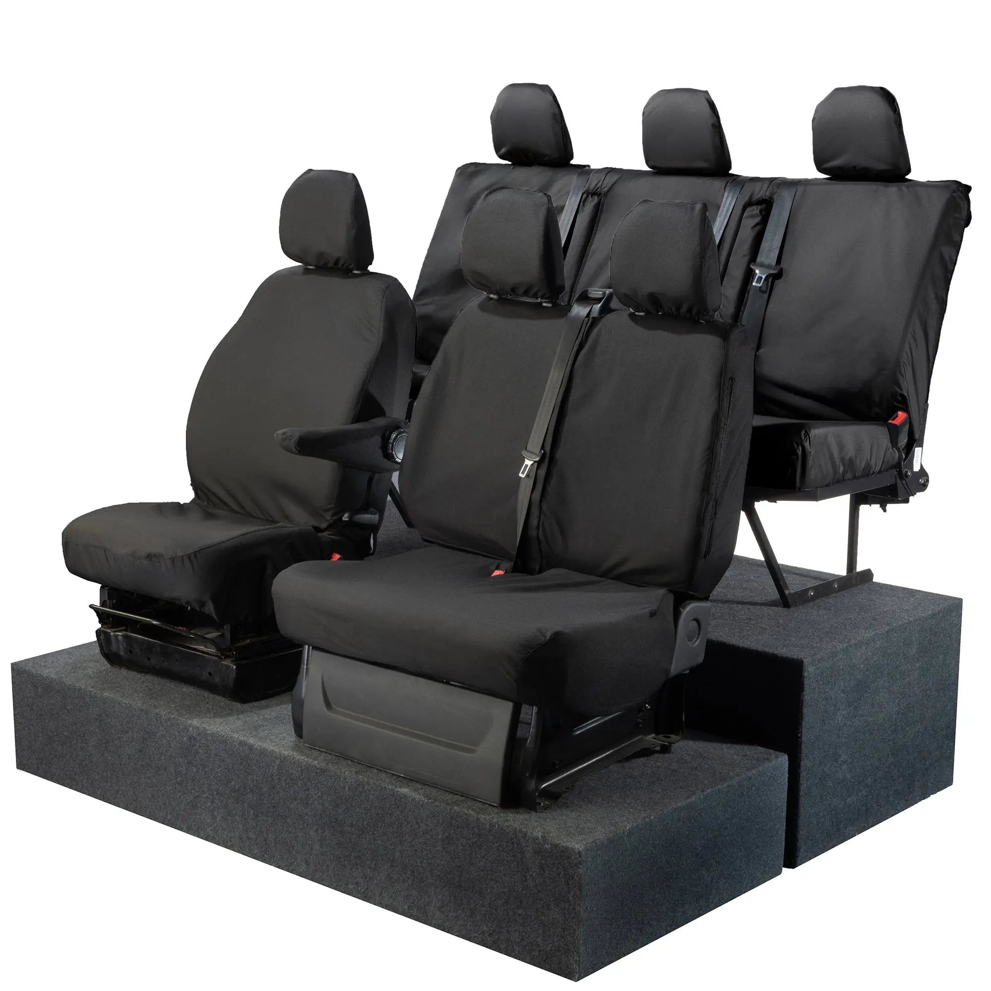 Citroen Dispatch Seat Covers Cotton-Backed PU 2007+ UK Custom Covers