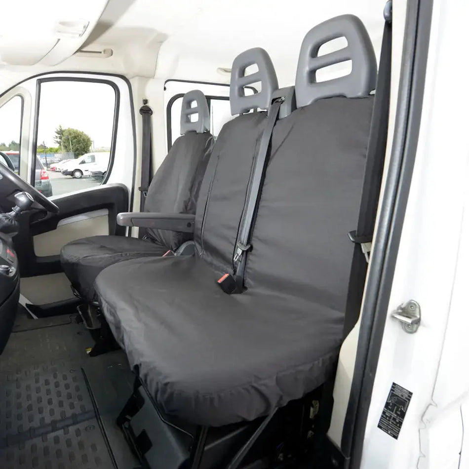 Fiat Ducato Tailored PU Seat Covers - UK Custom Covers