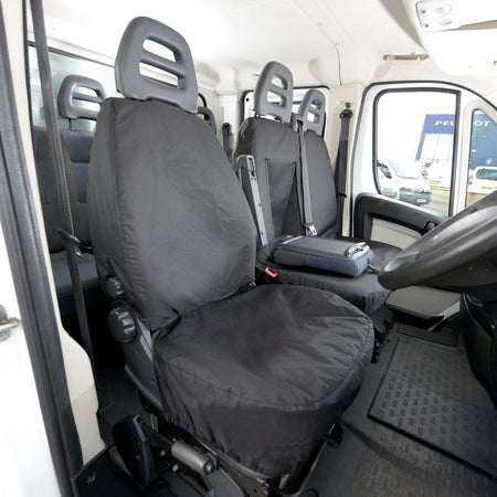 Peugeot Boxer Tailored PU Seat Covers - UK Custom Covers