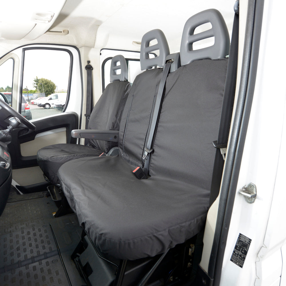 Peugeot Boxer Tailored PU Seat Covers - UK Custom Covers