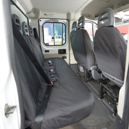 Peugeot Boxer Tailored PU Seat Covers - UK Custom Covers