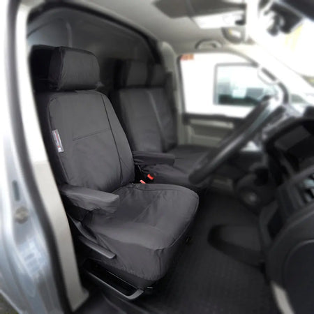 VW T6 / T6.1 Kombi Tailored PU Seat Covers (2015 Onwards) - UK Custom Covers