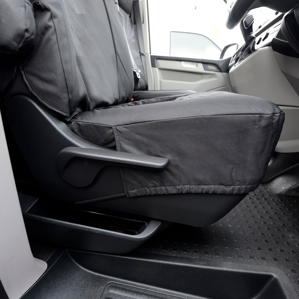 VW T6 / T6.1 Caravelle Tailored PU Seat Covers (2015 Onwards) - UK Custom Covers