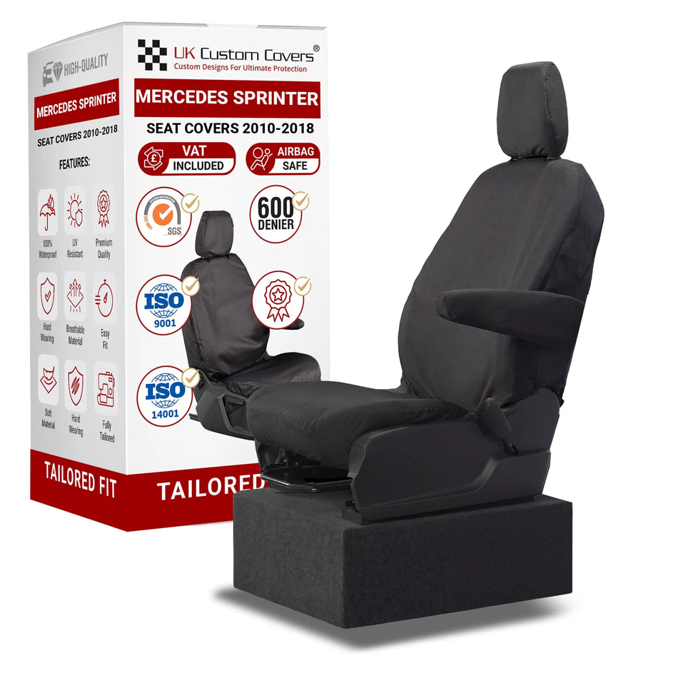 Mercedes Sprinter Van Seat Covers Cotton-Backed PU