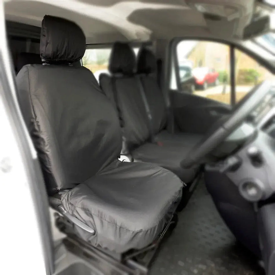 Fiat Talento Tailored PU Seat Covers (2016 Onwards) - UK Custom Covers
