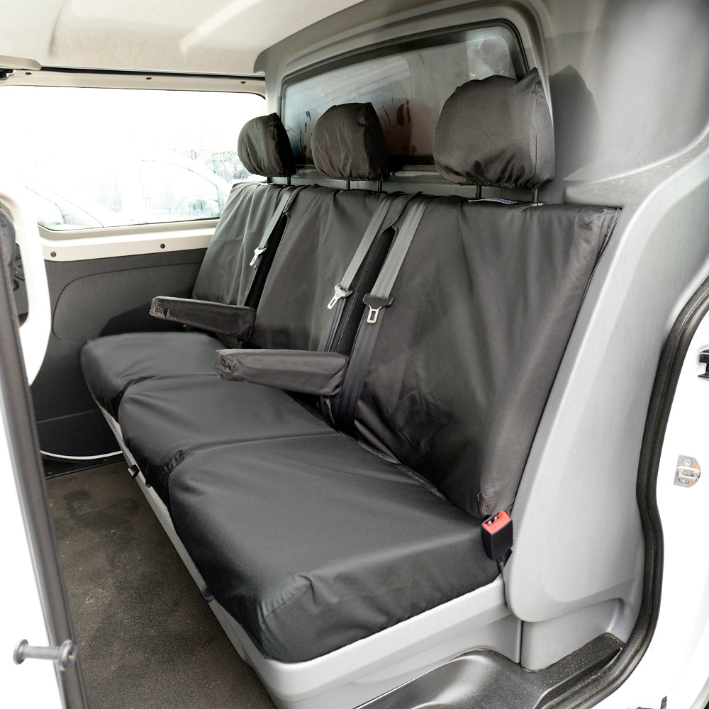 Citroen Dispatch Seat Covers Cotton-Backed PU 2007+ UK Custom Covers