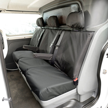 Citroen Dispatch Seat Covers Cotton-Backed PU 2007+ UK Custom Covers