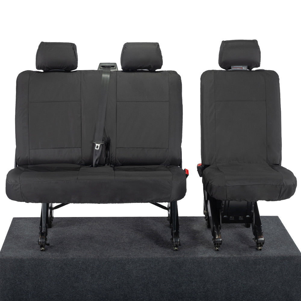 VW T6 / T6.1 Kombi Tailored PU Seat Covers (2015 Onwards) - UK Custom Covers