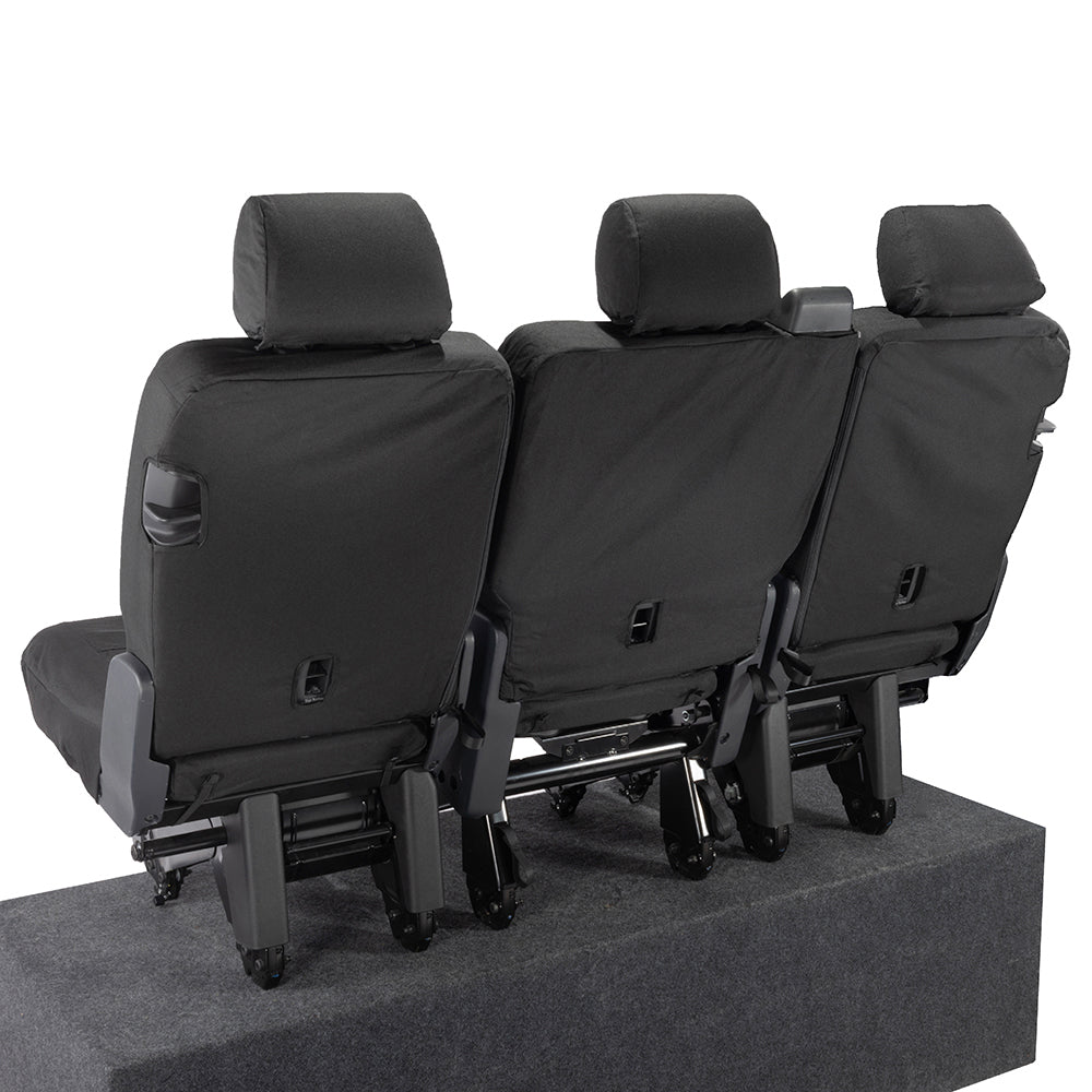 VW T6 / T6.1 Transporter Tailored PU Seat Covers (2015 Onwards) - UK Custom Covers