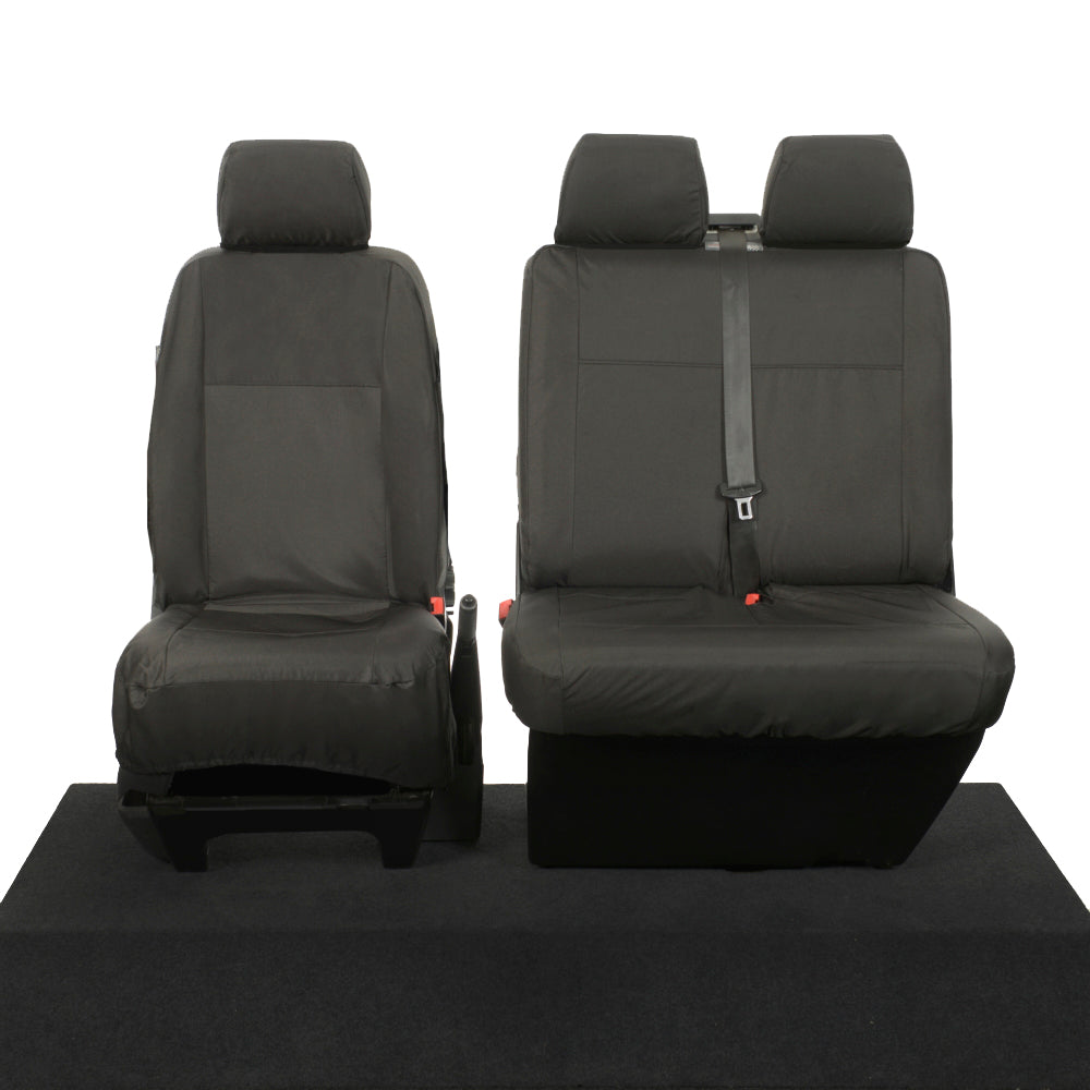 VW T6 / T6.1 Transporter Tailored PU Seat Covers (2015 Onwards) - UK Custom Covers