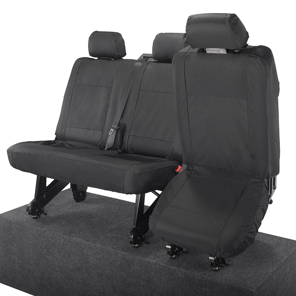 VW T6 / T6.1 Kombi Tailored PU Seat Covers (2015 Onwards) - UK Custom Covers