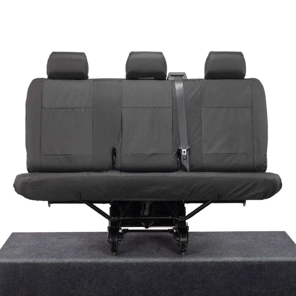 VW T6 / T6.1 Transporter Tailored PU Seat Covers (2015 Onwards) - UK Custom Covers