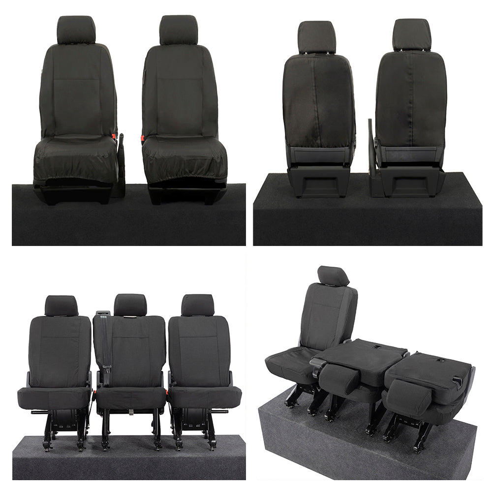 VW T5 / T5.1 Transporter Tailored PU Seat Covers (2003-2015) - UK Custom Covers