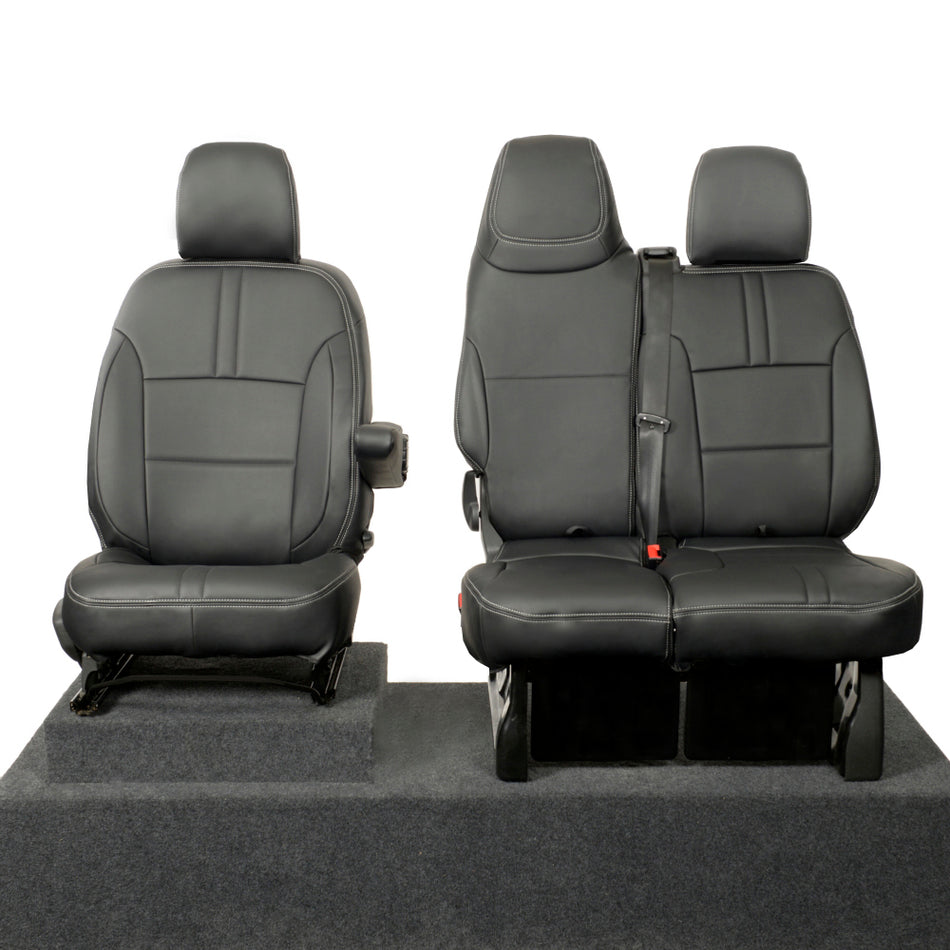 Vauxhall Vivaro Sportive Leatherette Front Seat Covers (2014-2019)