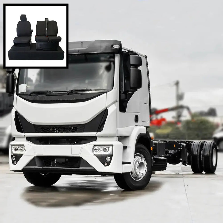 Iveco Euro Cargo (Inc. Tipper)  Front Seat Covers (2008 Onwards) - UK Custom Covers