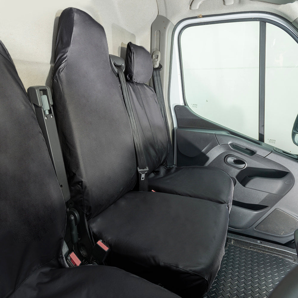 Fits Nissan Interstar Tailored PU Seat Covers (2021 Onwards) - UK Custom Covers