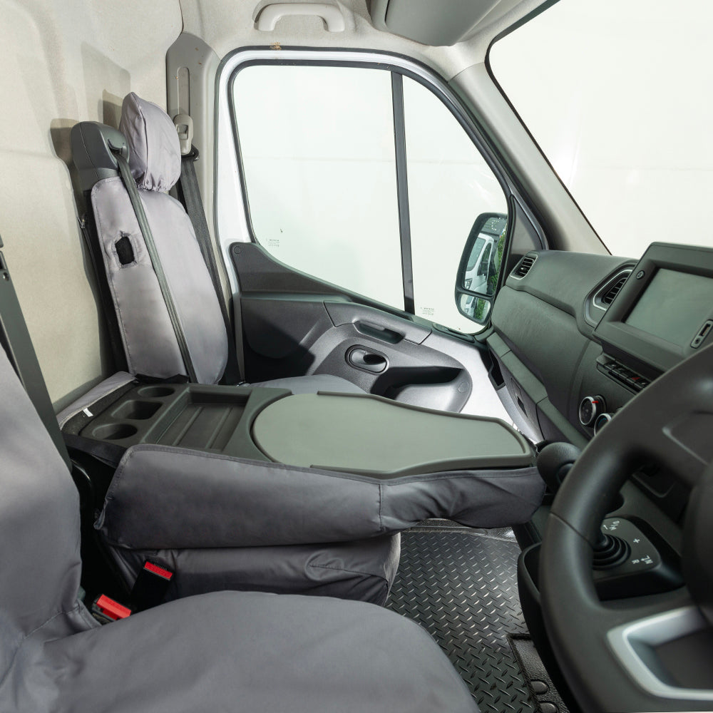 Fits Nissan Interstar Tailored PU Seat Covers (2021 Onwards) - UK Custom Covers