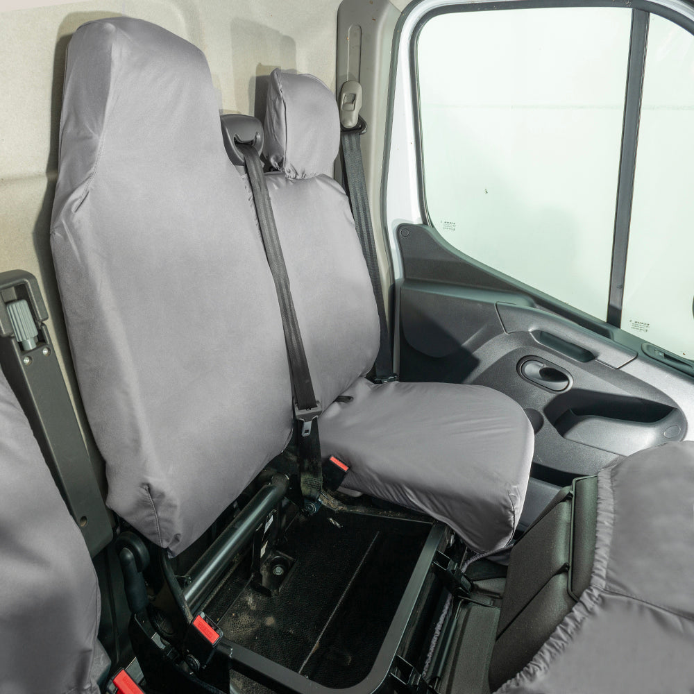 Fits Nissan Interstar Tailored PU Seat Covers (2021 Onwards) - UK Custom Covers