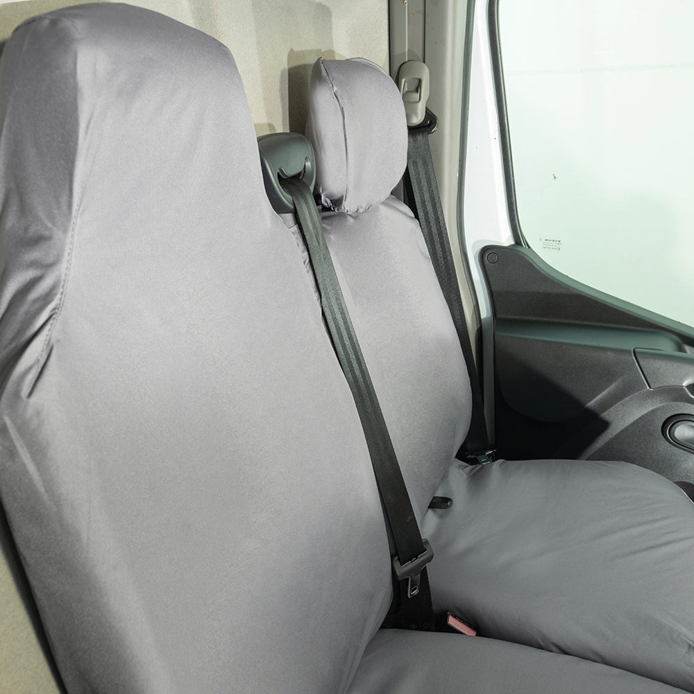 Fits Nissan Interstar Tailored PU Seat Covers (2021 Onwards) - UK Custom Covers