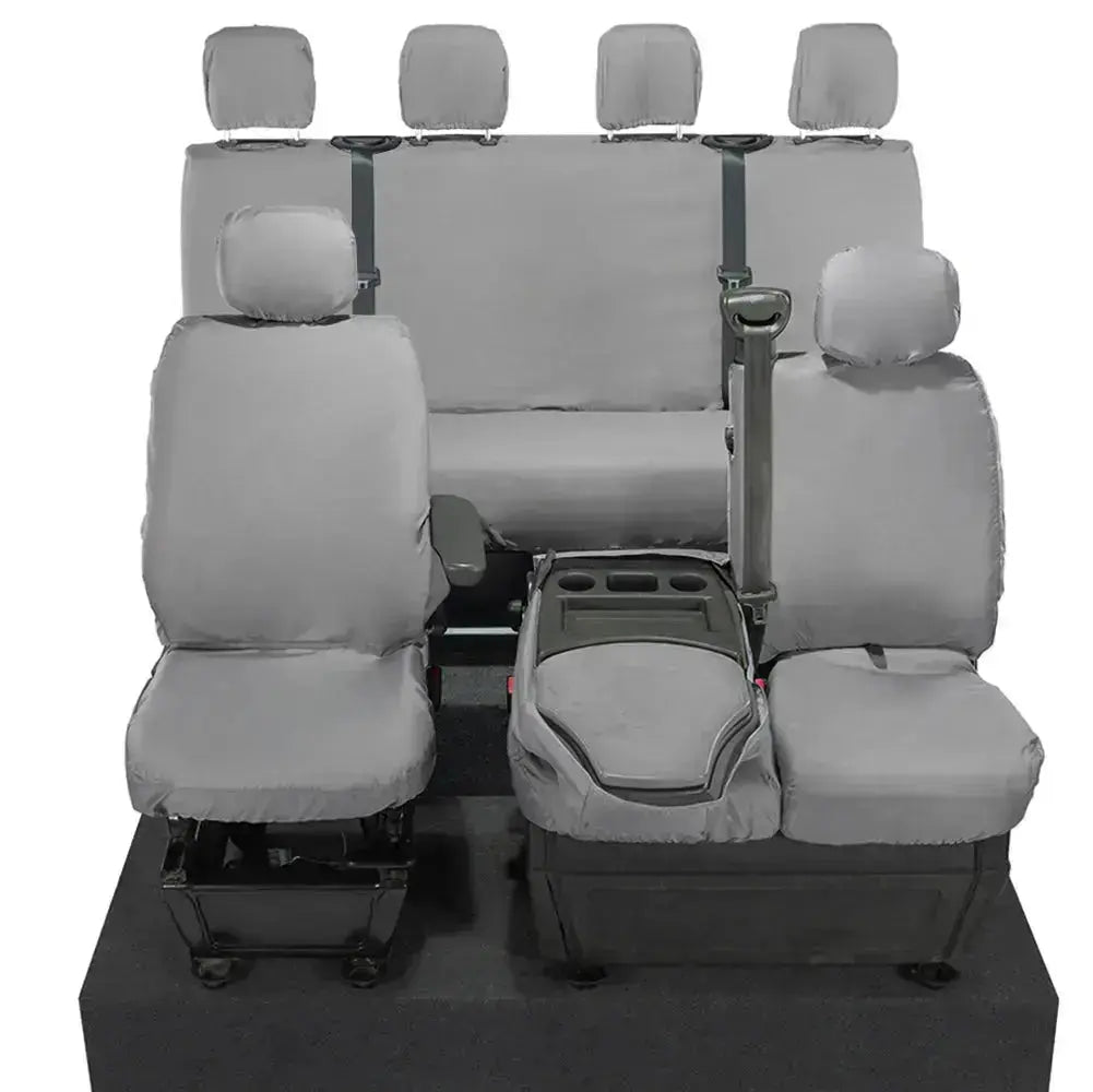 Xtremeauto Vauxhall Movano Heavy Duty Waterproof Black Van Seat Covers – 2+1 Configuration